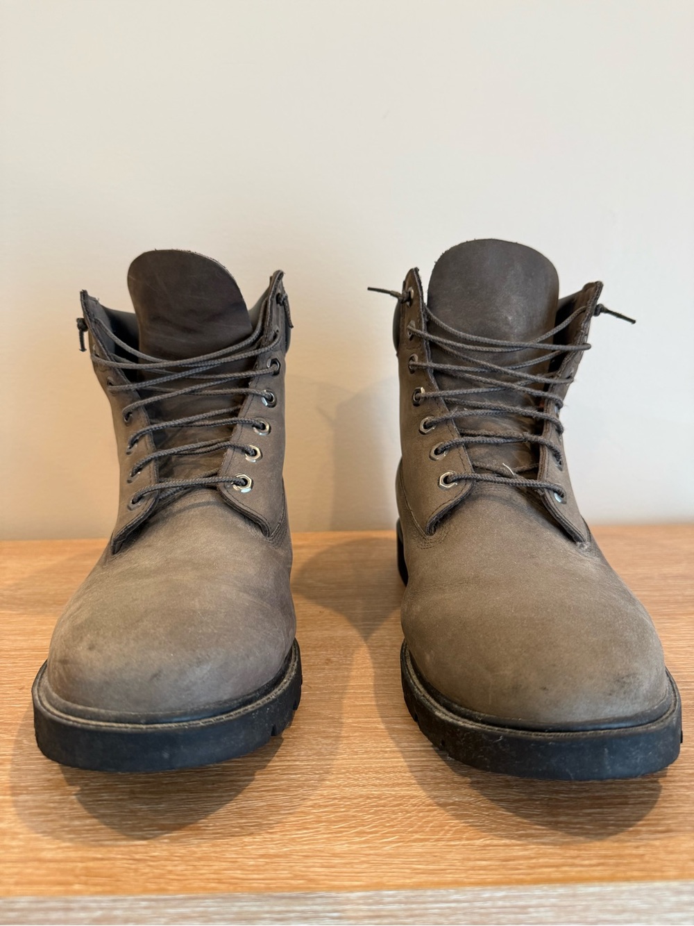 Men's Gray Lace-Up Timberlands